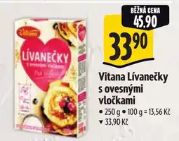 Albert Vitana Lívanečky s ovesnými vločkami nabídka