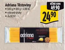 Albert Adriana Těstoviny nabídka