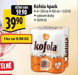 Albert Kofola 4pack nabídka
