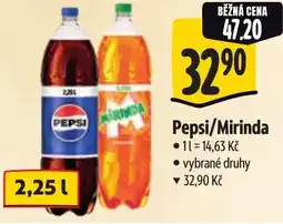 Albert Pepsi/Mirinda nabídka
