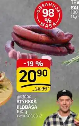 Flop ŠTÝRSKÁ KLOBÁSA nabídka