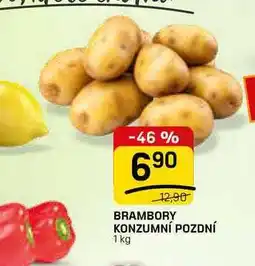Flop BRAMBORY KONZUMNÍ POZDNÍ nabídka