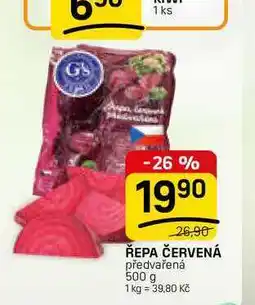 Flop ŘEPA ČERVENÁ předvařená nabídka