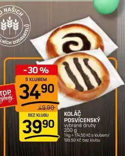 Flop KOLÁČ POSVÍCENSKÝ vybrané druhy nabídka