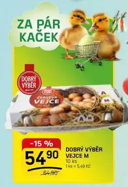 Flop DOBRÝ VÝBĚR VEJCE M 10 ks nabídka
