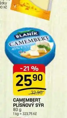 Flop CAMEMBERT PLÍSŇOVÝ SÝR nabídka
