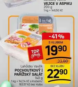 Flop POCHOUTKOVÝ |PAŘÍŽSKÝ SALÁT nabídka