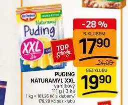 Flop PUDING NATURAMYL XXL vanilkový 111 g | 3 ks nabídka
