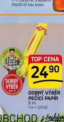 Flop DOBRÝ VÝBĚR PEČÍCÍ PAPÍR 8 m nabídka