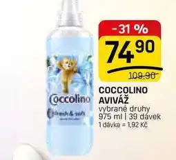 Flop COCCOLINO AVIVÁŽ rech&sh vybrané druhy 975 ml | 39 dávek nabídka