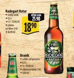 Albert Pivo radegast ratar nabídka