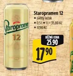 Albert Pivo staropramen 12 nabídka