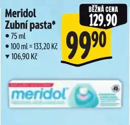 Albert Meridol Zubní pasta nabídka