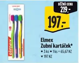 Albert Elmex Zubní kartáček nabídka