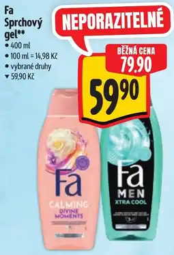 Albert Fa Sprchový gel nabídka
