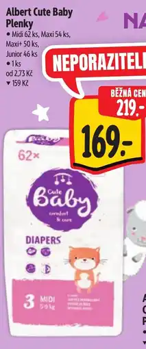 Albert Albert Cute Baby Plenky nabídka