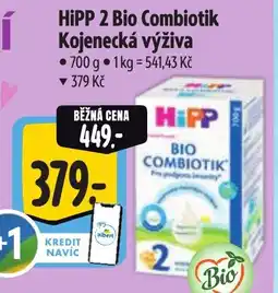 Albert HiPP 2 Bio Combiotik Kojenecká výživa nabídka