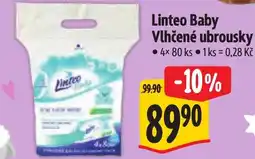 Albert Linteo Baby Vlhčené ubrousky nabídka