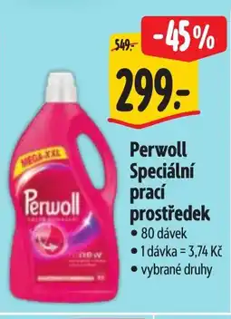 Albert Perwoll Speciální prací prostředek nabídka