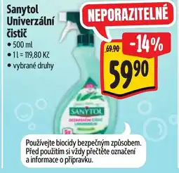 Albert Sanytol Univerzální čistič nabídka