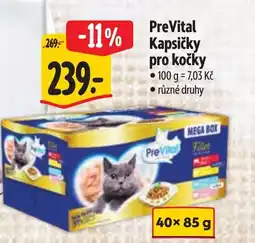 Albert PreVital Kapsičky pro kočky nabídka