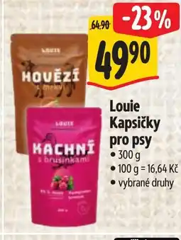 Albert Louie Kapsičky pro psy nabídka