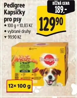 Albert Pedigree Kapsičky pro psy nabídka