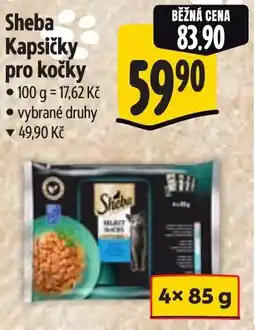 Albert Sheba Kapsičky pro kočky nabídka