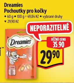 Albert Dreamies Pochoutky pro kočky nabídka