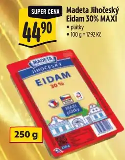 Albert MADETA Jihočeský Eidam 30% Maxi nabídka