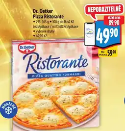 Albert Dr. Oetker Pizza Ristorante nabídka