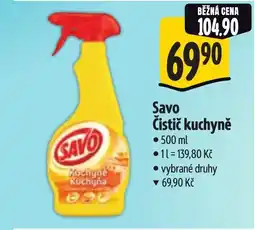 Albert Savo Čistič kuchyně nabídka