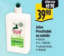 Albert Jelen Prostředek na nádobí nabídka