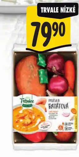 Albert Albert Menu box Batátová polévka nabídka