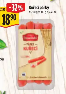 Albert Kuřecí párky nabídka