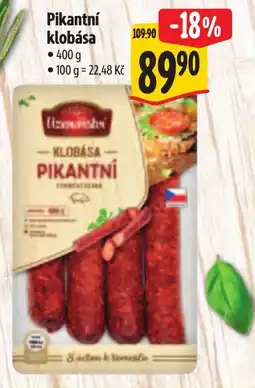 Albert Pikantní klobása nabídka