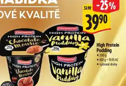 Albert High Protein Pudding nabídka