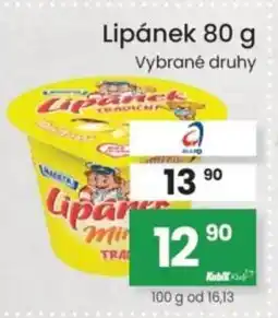 Kubík potraviny Lipánek nabídka