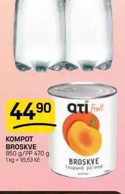 Flop KOMPOT BROSKVE 850 g/PP 470 g nabídka