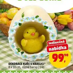Penny Market DEKORACE KUŘE V KRASLICI, 1 ks nabídka