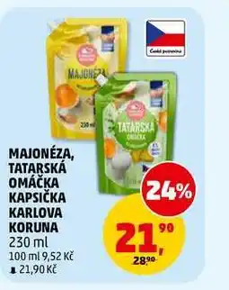 Penny Market MAJONÉZA KAPSIČKA KARLOVA KORUNA nabídka