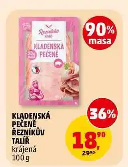 Penny Market KLADENSKÁ PEČENĚ ŘEZNÍKŮV TALÍŘ nabídka