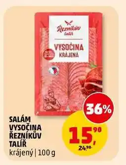 Penny Market SALÁM VYSOČINA ŘEZNÍKŮV TALÍŘ nabídka