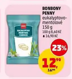 Penny Market BONBONY PENNY eukalyptovo-mentolové nabídka