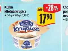 Albert Kunín mléčná krupice nabídka
