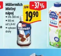 Albert Müllermilch mléčný nápoj nabídka