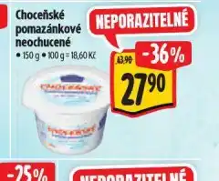 Albert Choceňské pomazánkové neochucené nabídka