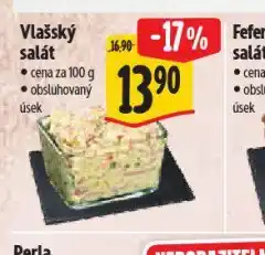 Albert Vlašský salát nabídka