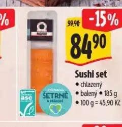 Albert Sushi set nabídka