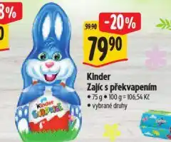 Albert Kinder zajíc s překvapením nabídka